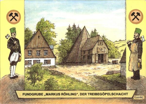 Frohnau Annaberg Der Treibegöpelschacht