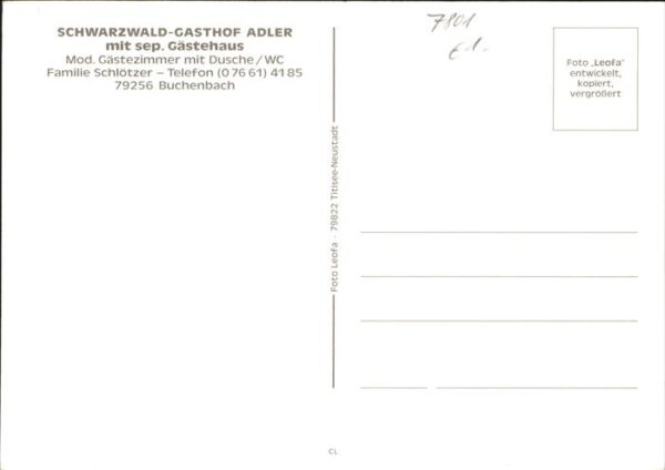 Buchenbach Breisgau Gasthaus Adler – Bild 2