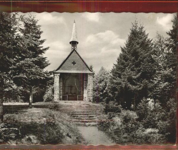 Muenstertal Schwarzwald Strohmeyer-Gedächtniskapelle