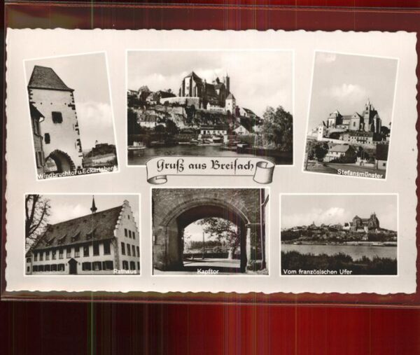 Breisach Rhein Rathaus u.Kapftor