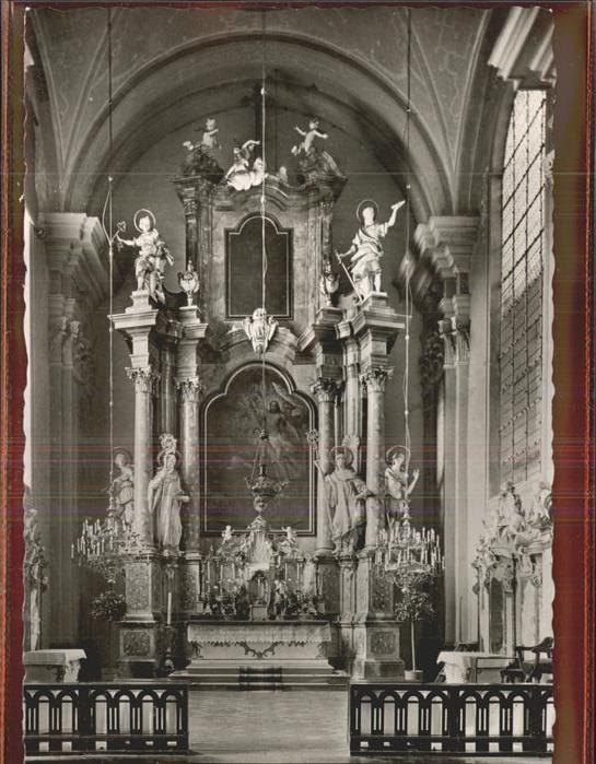 St Peter Schwarzwald Innenansicht vom Kloster