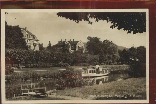Bad Kissingen Partie an der Saale