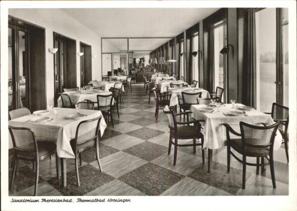 Bad Krozingen Innenansicht vom Sanatorium Theresienba