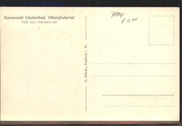 Glottertal Kuranstalt Glotterbad – Bild 2