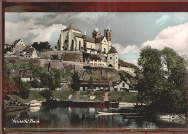 Breisach Rhein Mit Rheinhafen