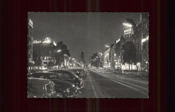 Berlin Kurfürstendamm bei Nacht