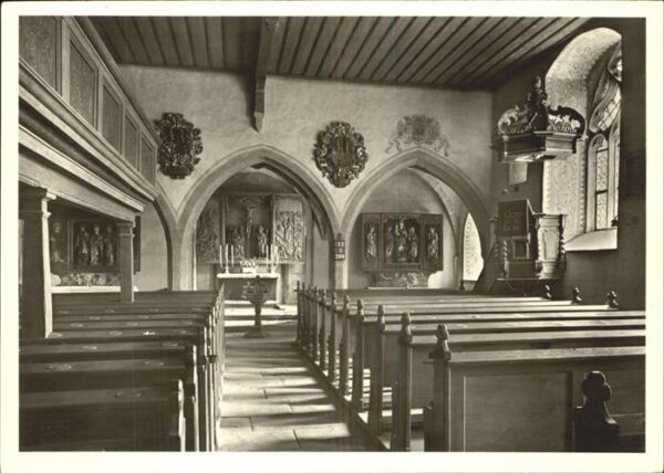 Detwang St. Peter Paulskirche Kreuzaltar