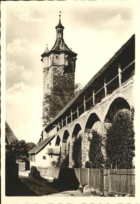 Rothenburg Tauber Klingentor erbaut 1473 Turm