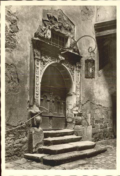 Rothenburg Tauber Rathaus Portal