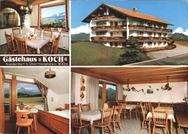 Niederdorf Obermaiselstein Gästehaus Koch