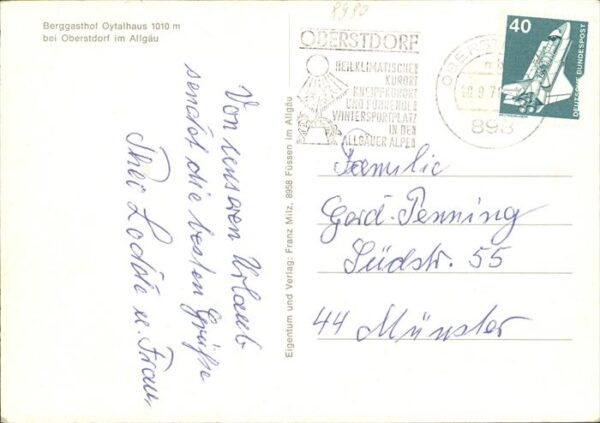 Oberstdorf Berggasthof Oytalhaus – Bild 2