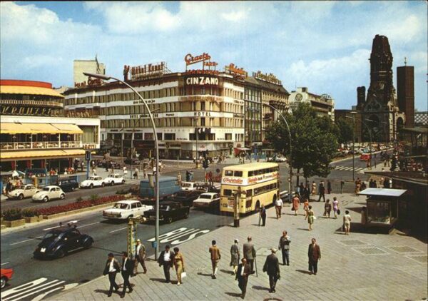 Berlin Kurfürstendamm Kaiser Wilhelm Gedächtni