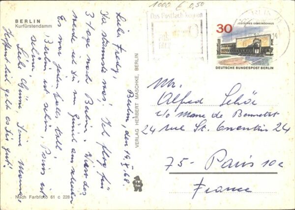Berlin Kurfürstendamm Kaiser Wilhelm Gedächtni – Bild 2