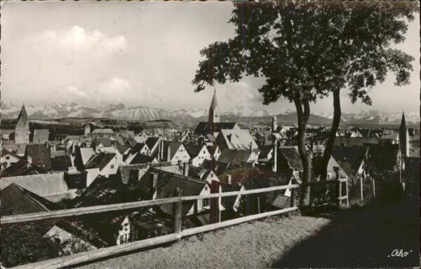 Kaufbeuren Panorama mit Alpenblick