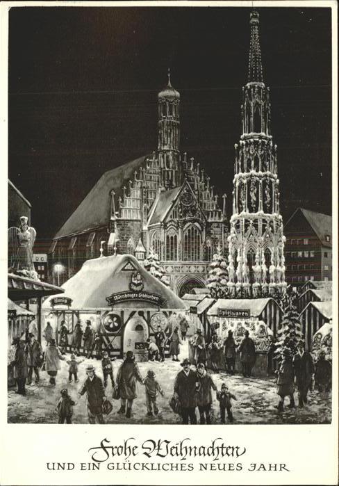 Nuernberg Christkindles Markt Liebfrauenkirche Sc