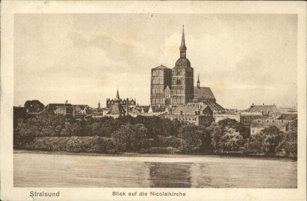 Stralsund Mecklenburg Vorpommern Nicolaikirche