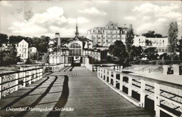 Heringsdorf Ostseebad Usedom Seebrücke