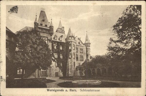 Wernigerode Harz Schlossterrasse