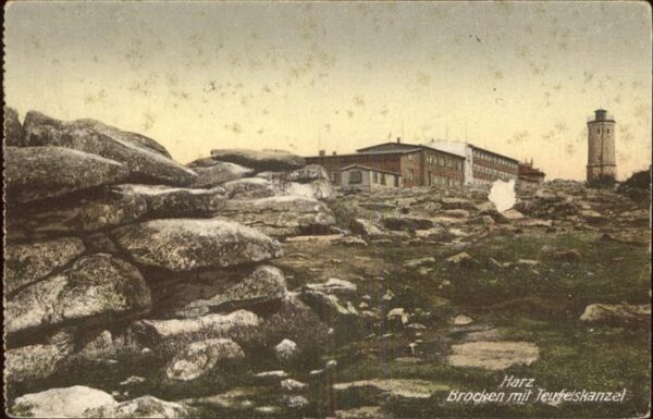 Brocken Harz Teufelskanzel