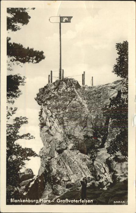 Blankenburg Harz Großvaterfelsen