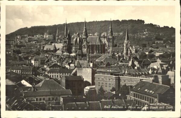 Aachen Dom Rathaus