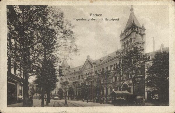 Aachen Kapuzinergraben Hauptpost