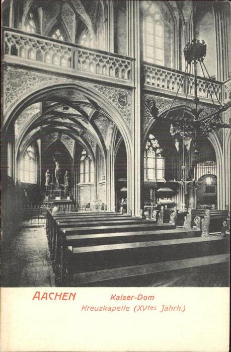 Aachen Kaiser-Dom Kreuzkapelle
