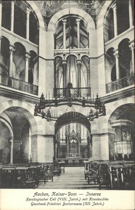 Aachen Kaiser-Dom Inneres