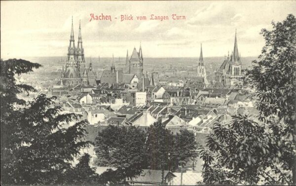 Aachen vom langen Turm