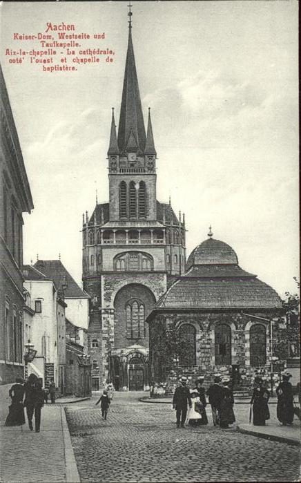 Aachen Kaiser-Dom Taufkapelle