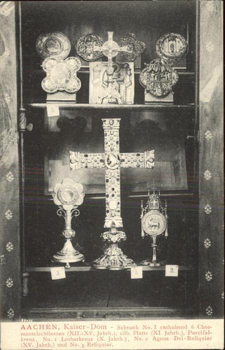 Aachen Kaiser-Dom Schrank Nr. 1