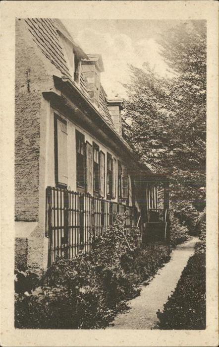 Weimar Thueringen Goethehaus Hausgarten