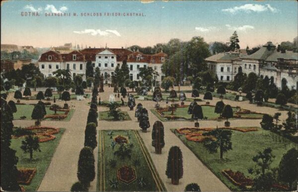 Gotha Thueringen Orangerie Schloß Friedrichsthal