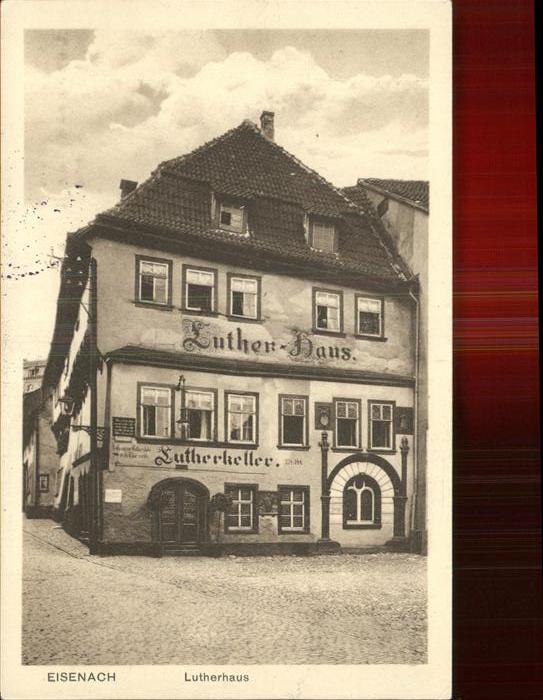 Eisenach Thueringen Lutherhaus