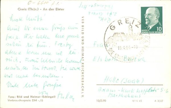 Greiz Thueringen An der Elster – Bild 2