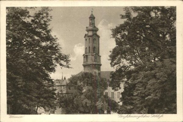Weimar Thueringen Großherzogl. Schloß