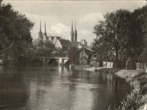 Merseburg Saale mit Schloss