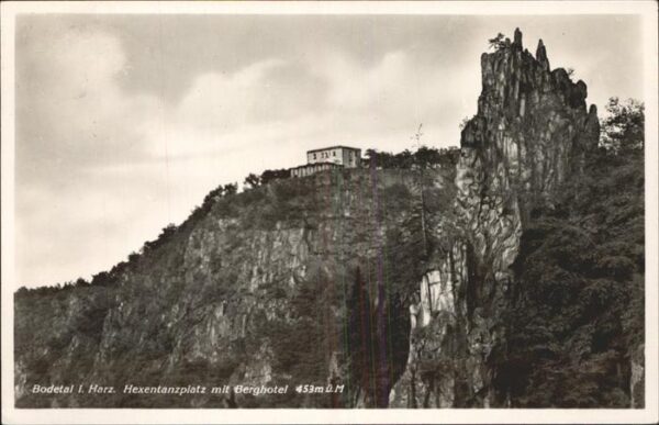 Bodetal Harz Hexentanzplatz Berghotel