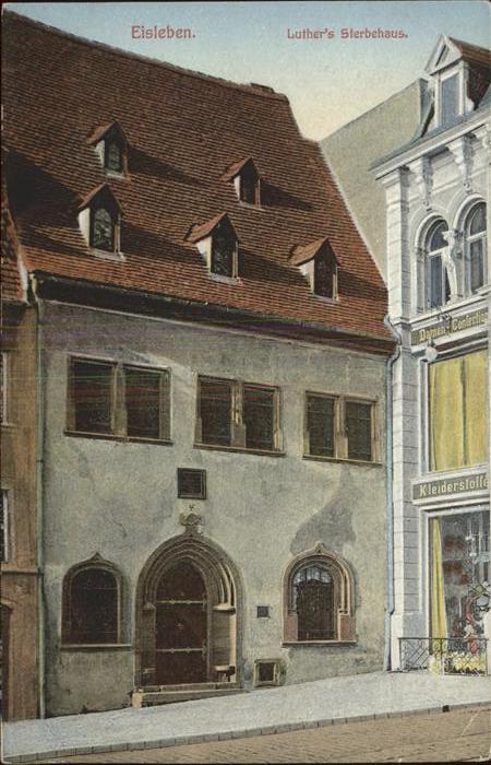 Eisleben Luther's Sterbehaus