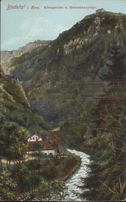 Bodetal Harz Königsruhe Hexentanzplatz