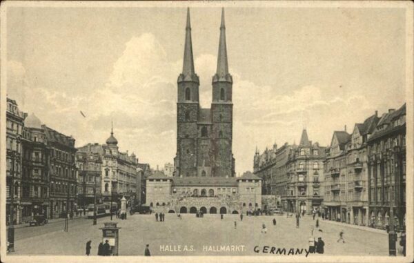 Halle Saale Hallmarkt