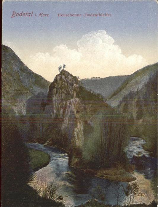 Bodetal Harz Heuscheune Bodeschleife