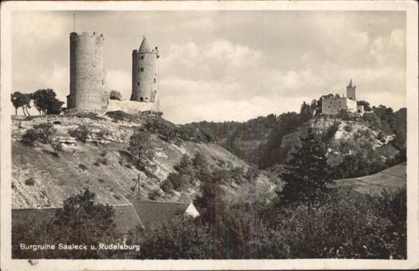 Rudelsburg Burgruine Saaleck