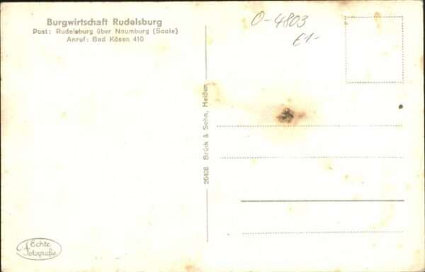 Rudelsburg Burgruine Saaleck – Bild 2