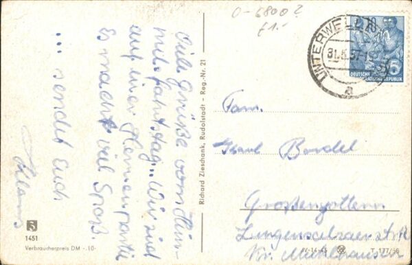 Saalfeld Saale Saalfelder Kulm Aussichtsturm – Bild 2