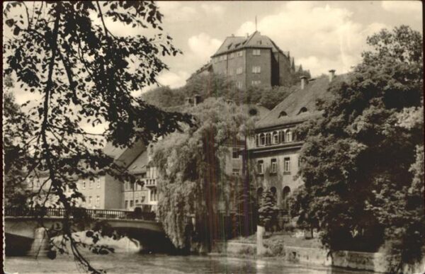 Greiz Thueringen Friedensbrücke