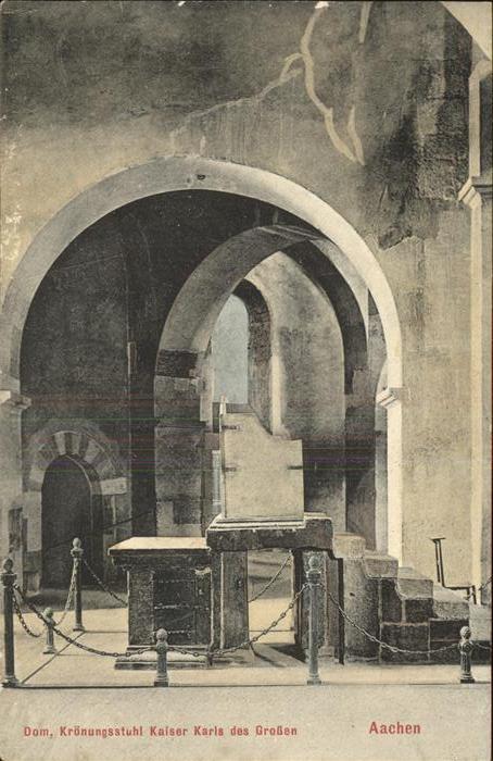 Aachen Krönungsstuhl Karl des Großen