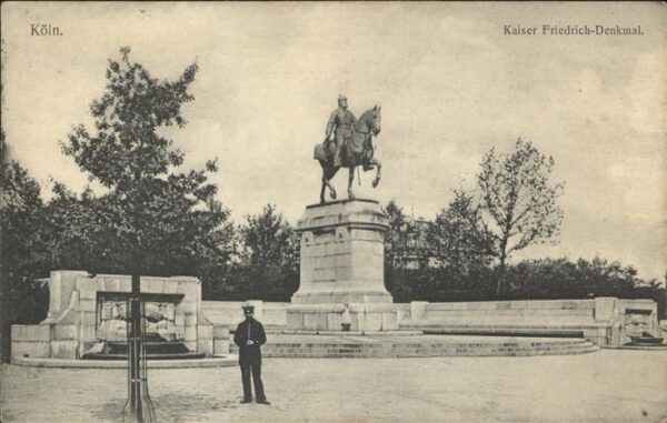 Koeln Rhein Kaiser Friedrich-Denkmal