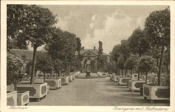 Weimar Thueringen Orangerie Belvedere