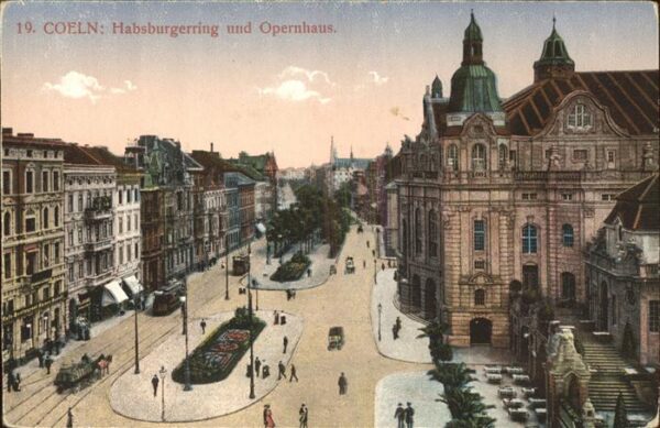 Koeln Rhein Habsburgerring Opernhaus